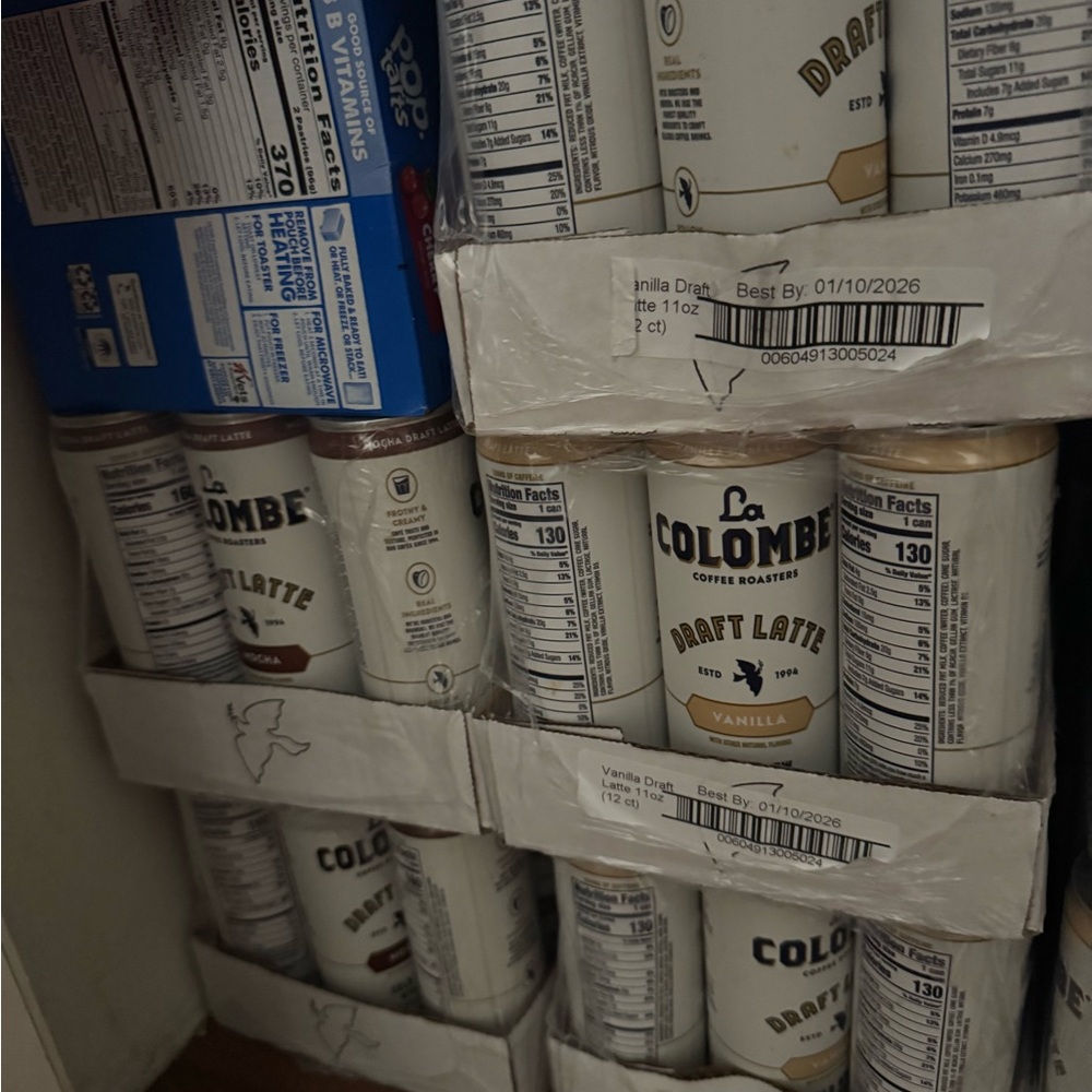 La colombe canned coffee Vanilla